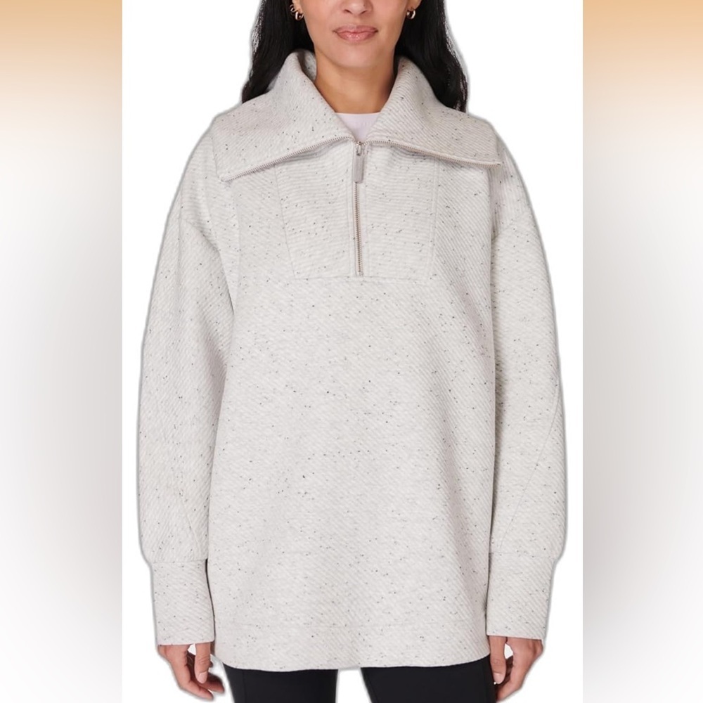 Sweaty Betty Radiant Funnel Neck Sweater Size L